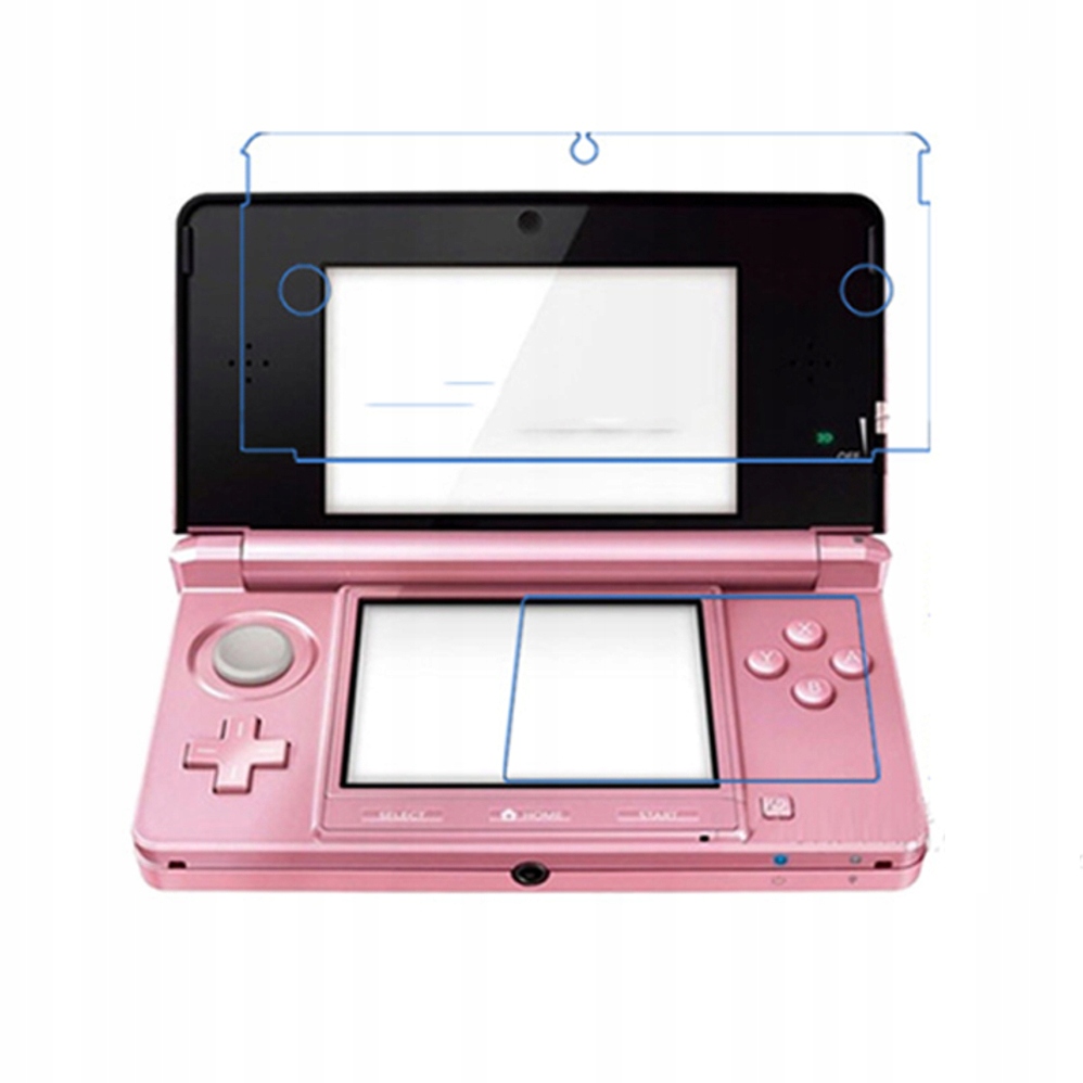 IRIS Folie ochronne na ekrany 3DS góra/dół