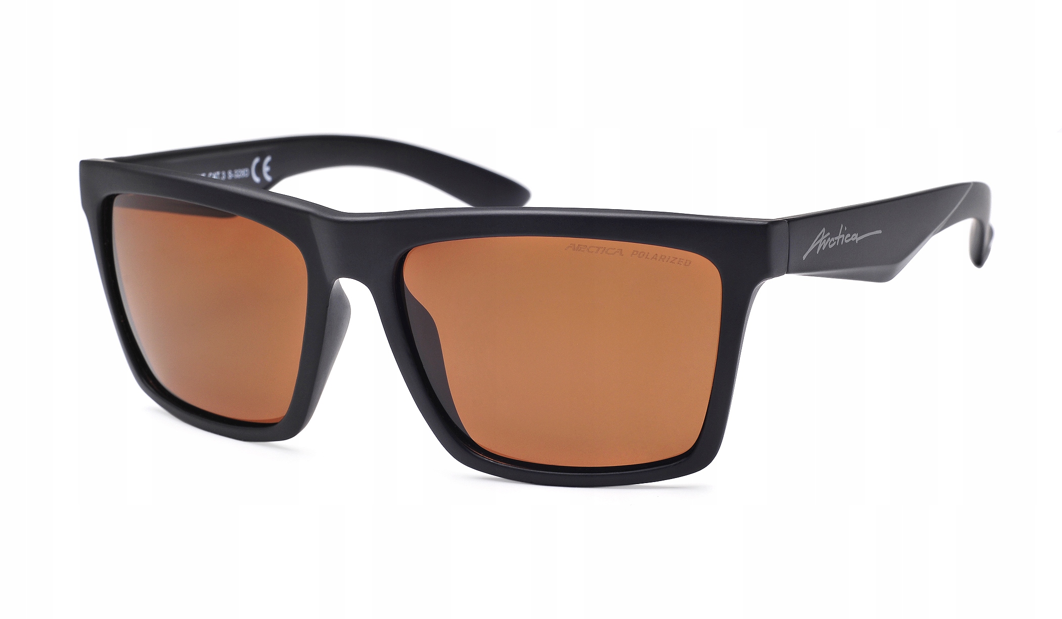 Okulary Przeciwsłoneczne Polaryzacyjne Brązowe Soczewki Arctica S-328D