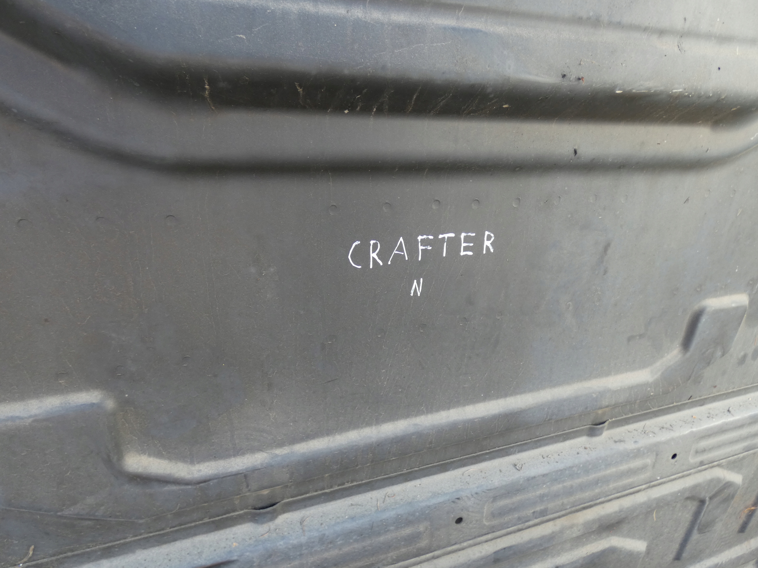 SCIANA GRODZIOWA PRZEGRODA Blech CRAFTER II 2