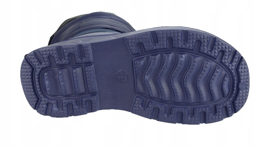 ŚNIEGOWCE DAMSKIE ZIMOWE KALOSZE KOZAKI LEKKIE EVA PIANKOWE OCIEPLANE Długość wkładki 23.6 cm