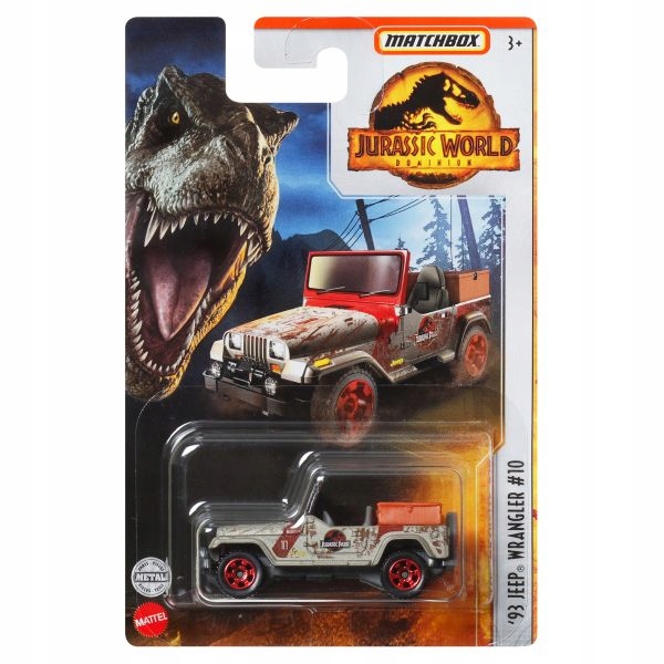 

Matchbox Jurassic World Jeep Wrangler 93