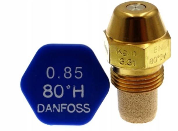 Tryska Danfoss Pro Olejové Hořáky 0,85 Usgal/h 80°H 3,31 Kg/h