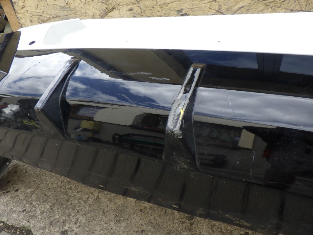 BMW X2 U10 M PAKIET 23- bumper rear