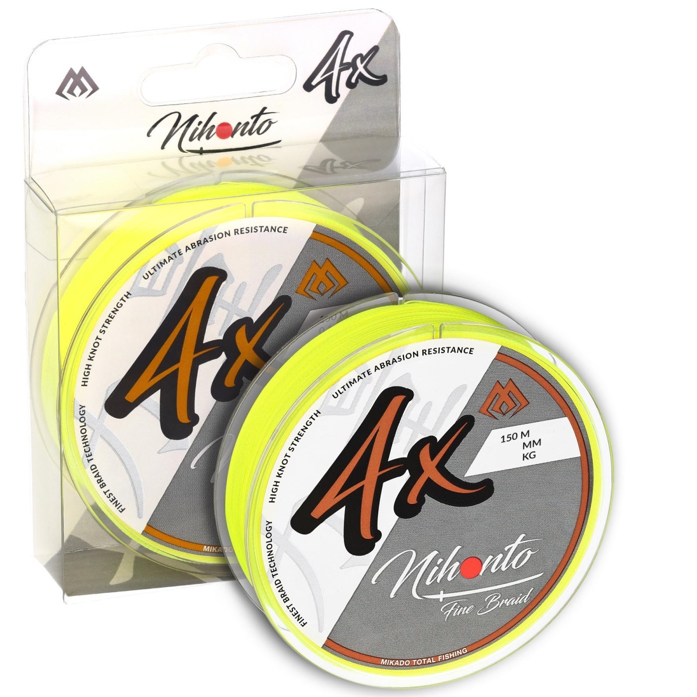 Mikado Plecionka 0.08/150m Nihonto Fine Fluo