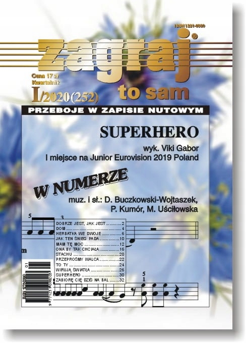 

Keyboard nuty Zagraj to sam nr I/2020 (252)