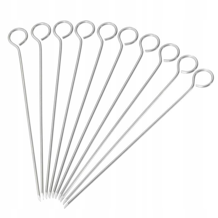 ZESTAW 10 SZPIKULCÓW DO ROLAD STAL NIERDZEWNA