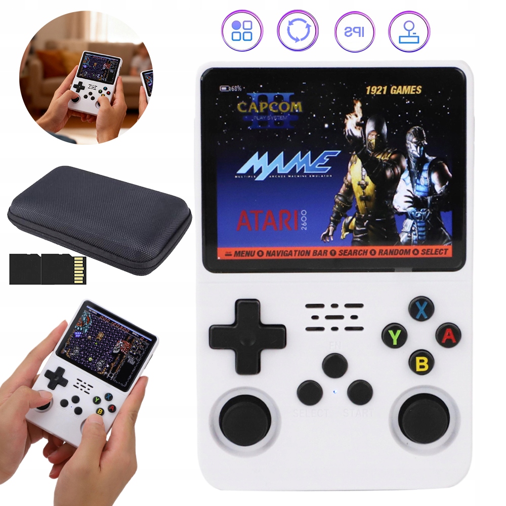 Retro Przenośna Konsola do Gier R36S, Przenośna Konsola do Gier, do