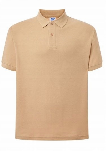 

Koszulka Polo męska polówka Jhk 210g beżowa Sa M