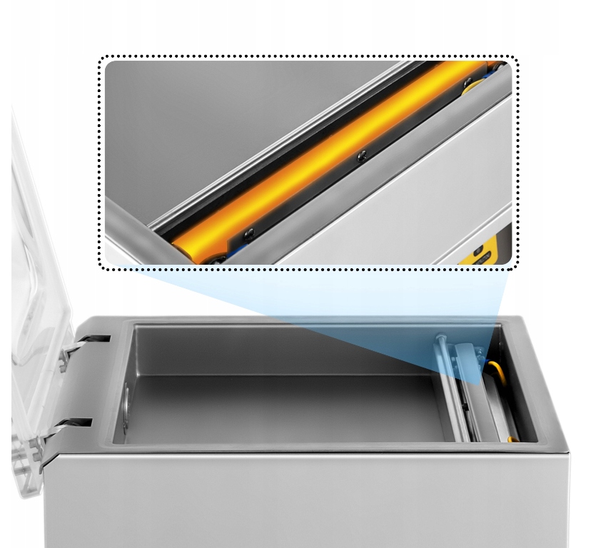 MASZYNA DO PAKOWANIA PRÓŻNIOWEGO ŻYWNOŚCI 120W EAN (GTIN) 03001183963349