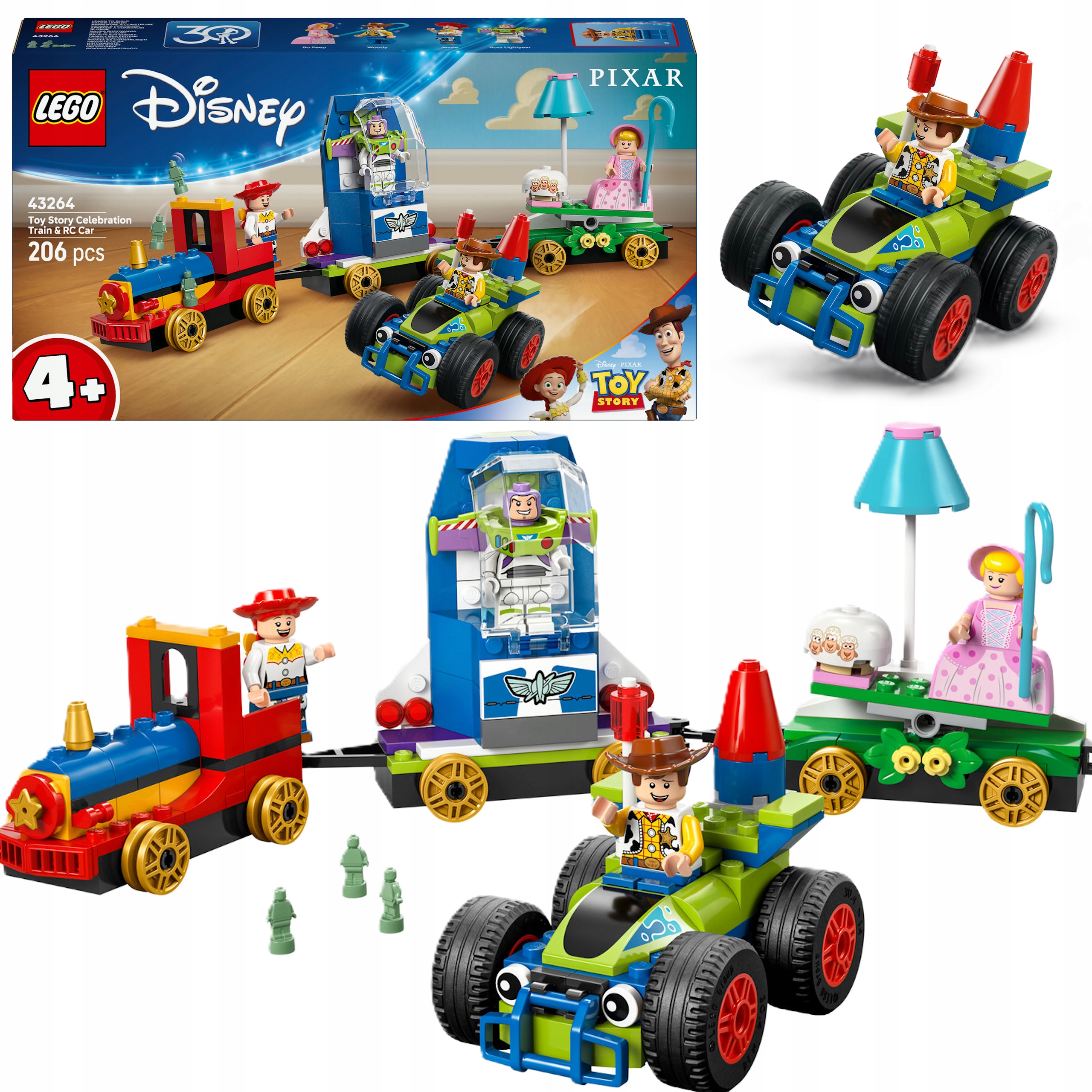 Lego Disney Pixar Toy Story Okolicznościowy Pociąg I Pan Sterowany