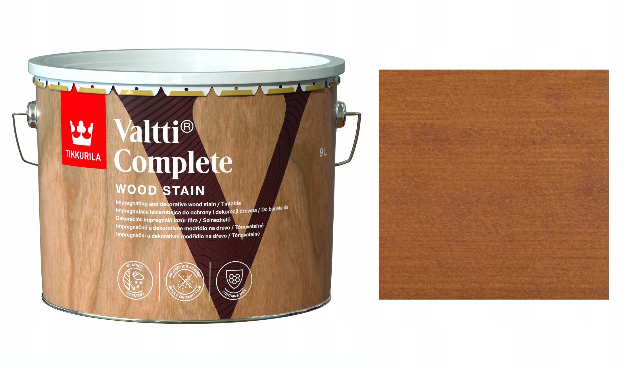 Tikkurila Valtti Complete 9L 5072 Honka Rozpouštědlový Lak