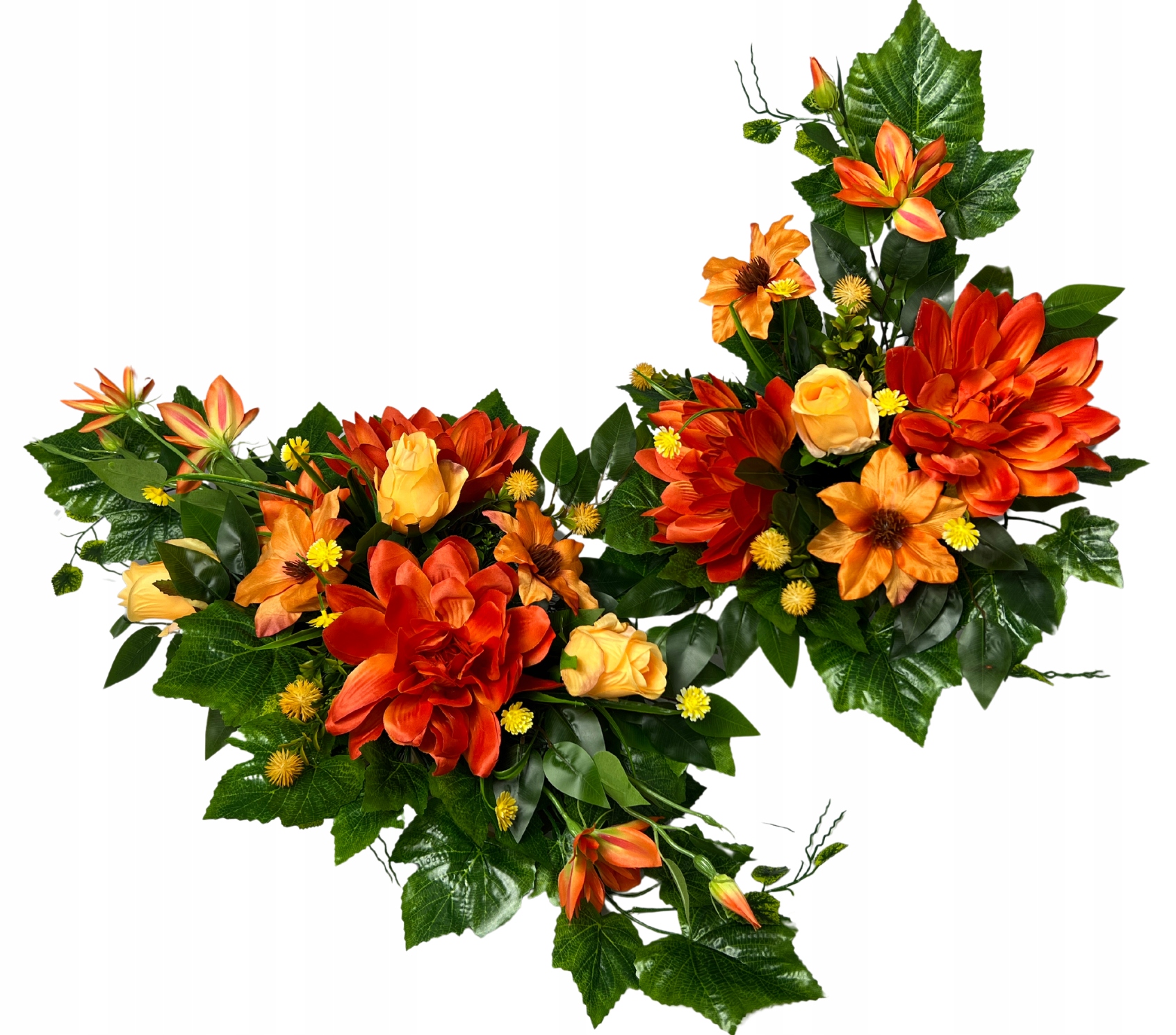 KOMPOZYCJA STROIK KOMPLET na grób pomnik cmentarz