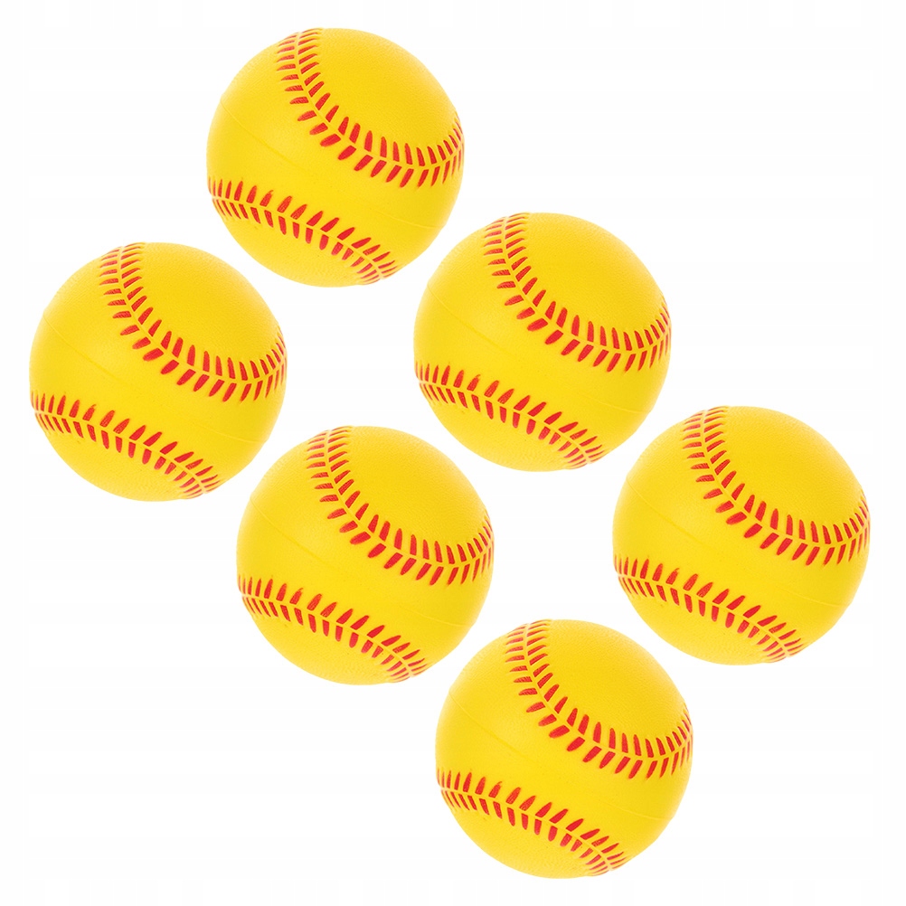 BASEBALL DLA DZIECI TRENINGOWY 6 SZT