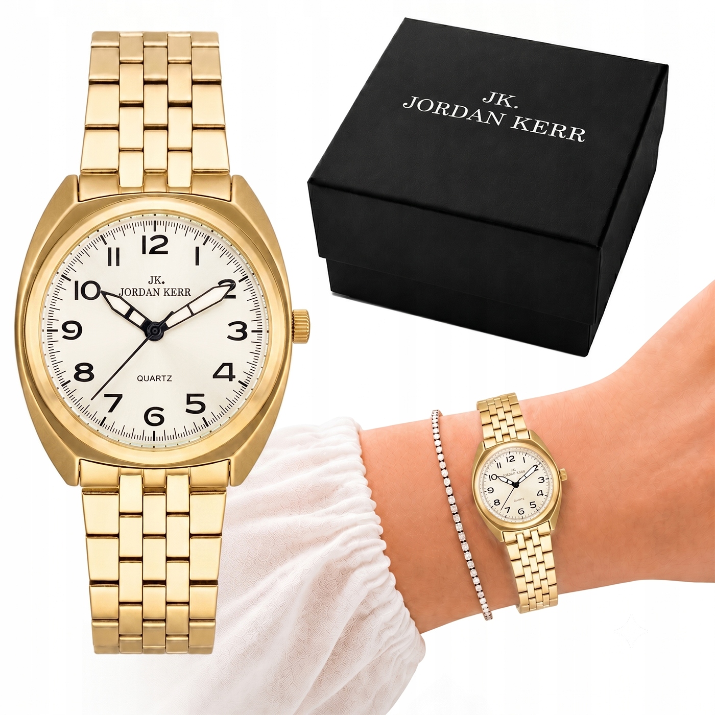 Dámské hodinky Jordan Kerr Celeste, elegantní model na náramku P9019-04