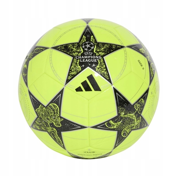 Fotbalový míč Adidas Champions League žlutý, velikost 5, pro děti i dospělé