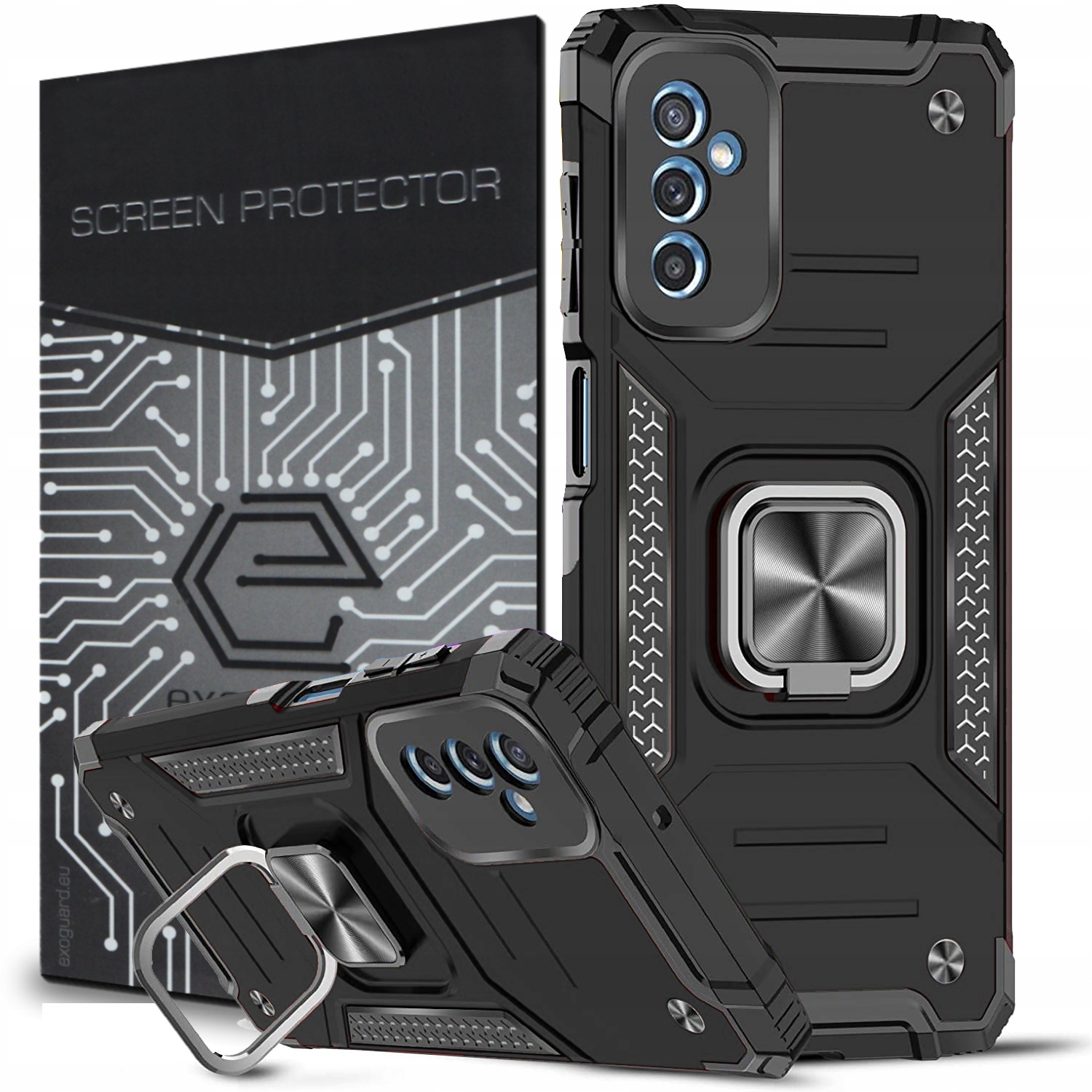

Case Etui Pancerne+szkło do Samsung Galaxy M52 5G