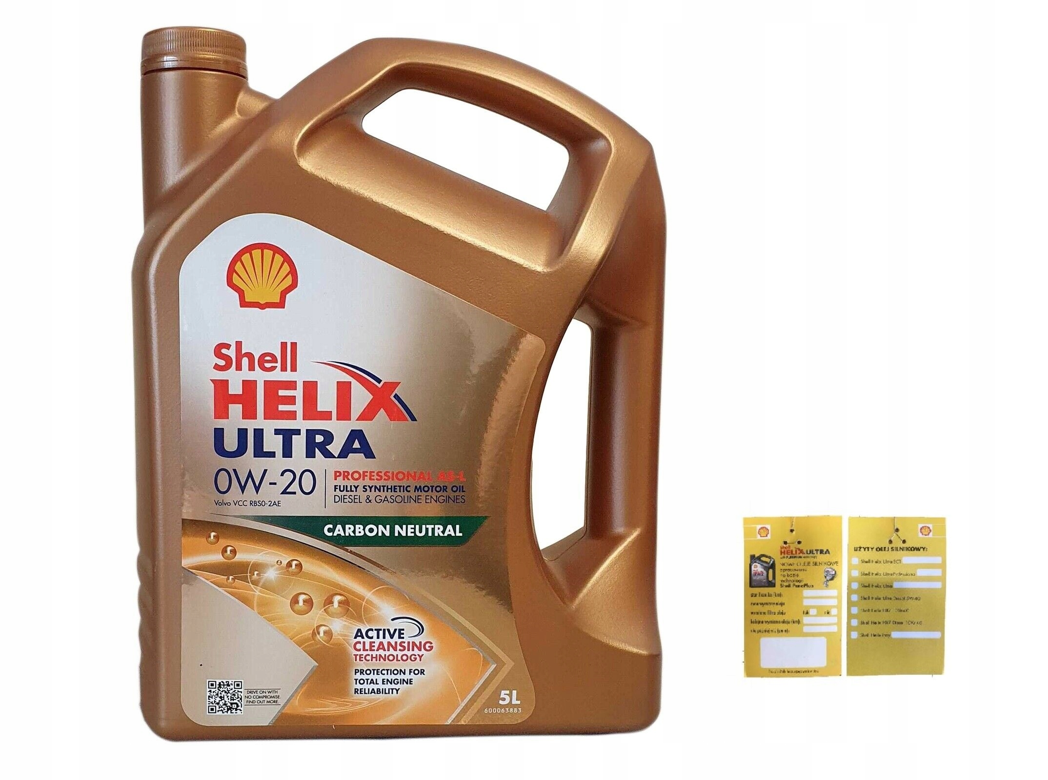 Купить SHELL OIL 5л 0w20 HELIX ULTRA Professional AS-L: отзывы, фото и ...