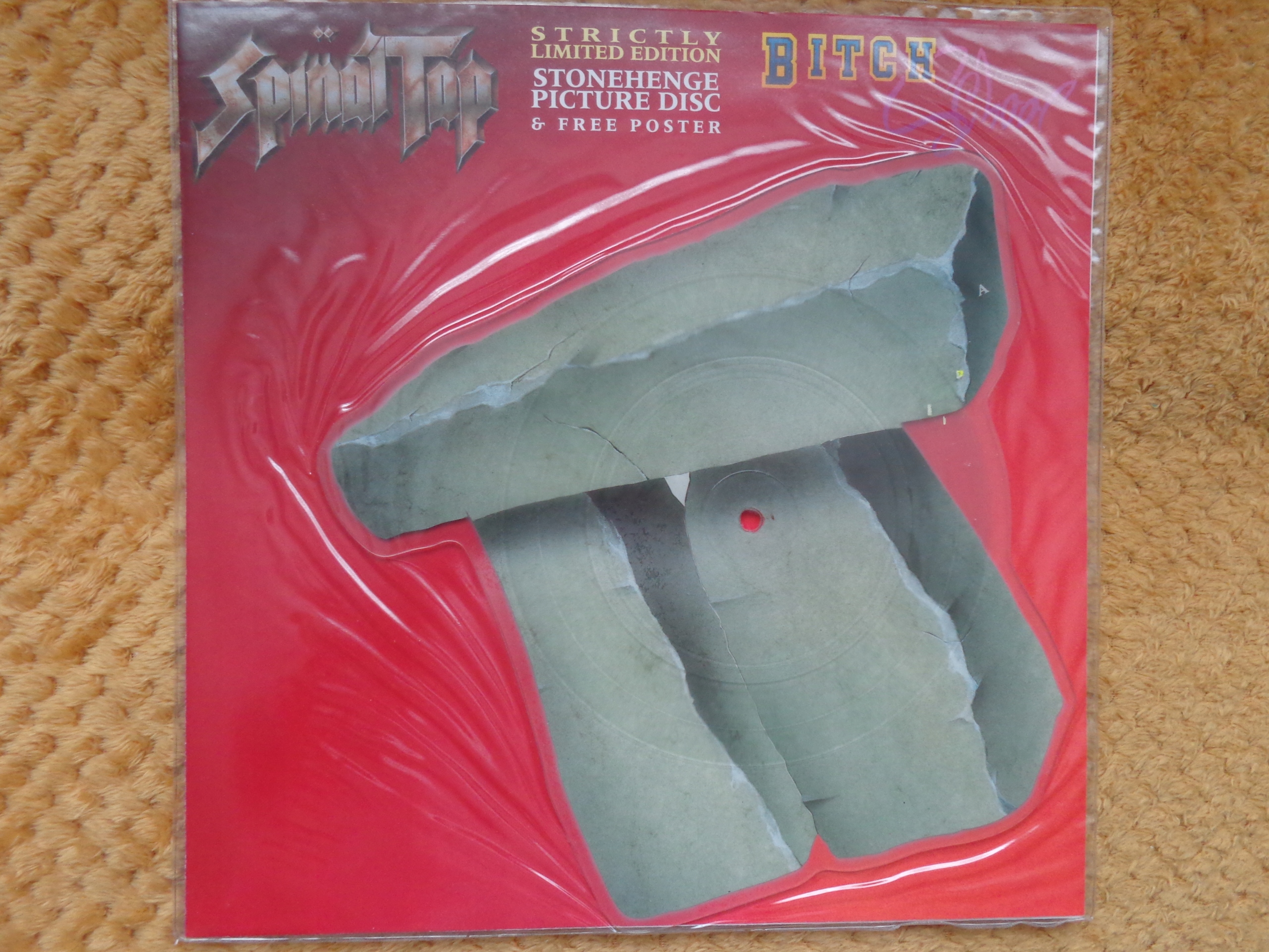 SPINAL TAP STONEHENGE SP 7``(PICTURESHAPE DISC) 13478499394 Sklepy
