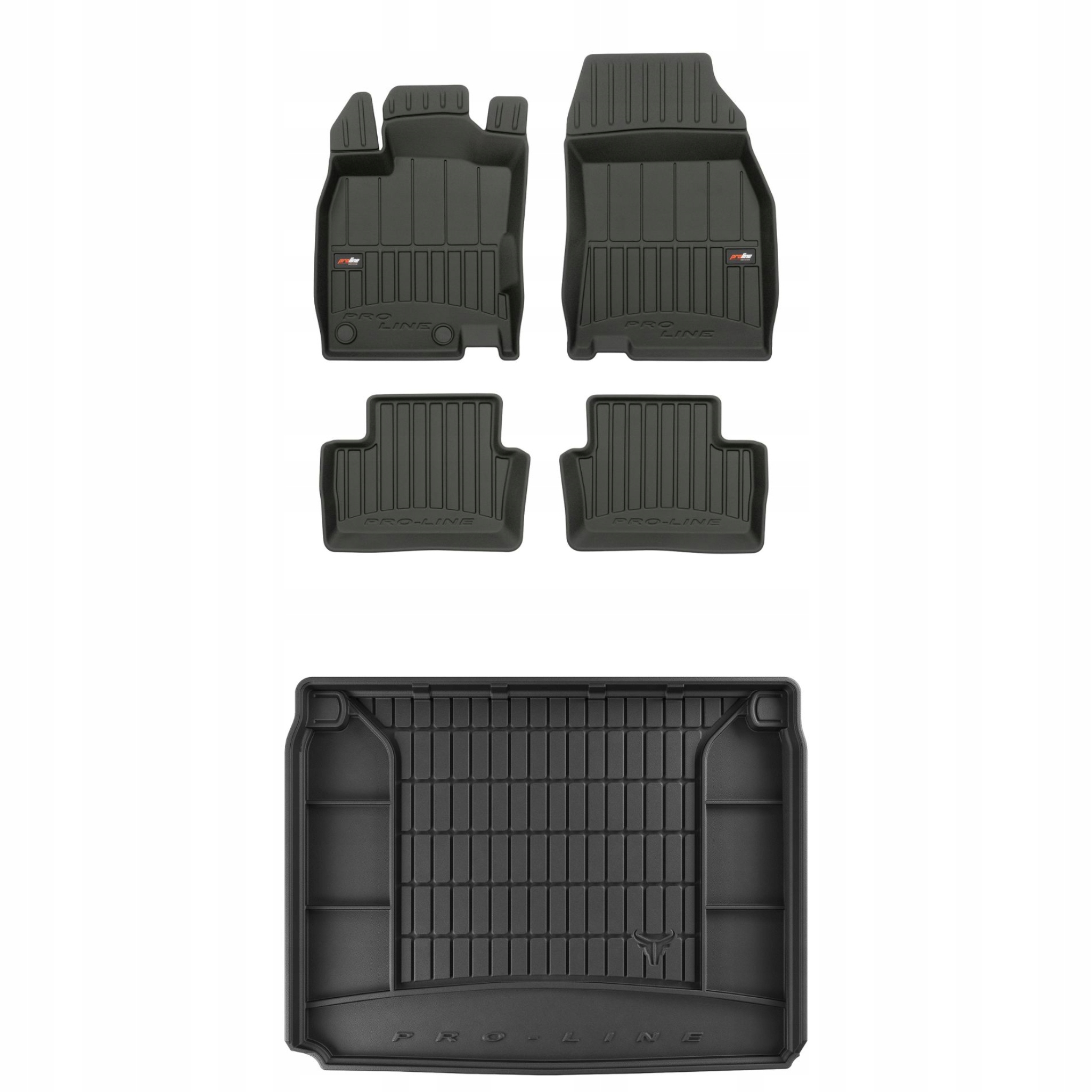 Sada gumových kobercov a rohoží pre Renault Kadjar