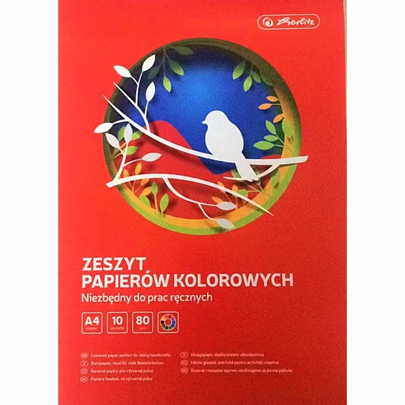 

Zeszyt Papierów Kolorowych A4 Herlitz