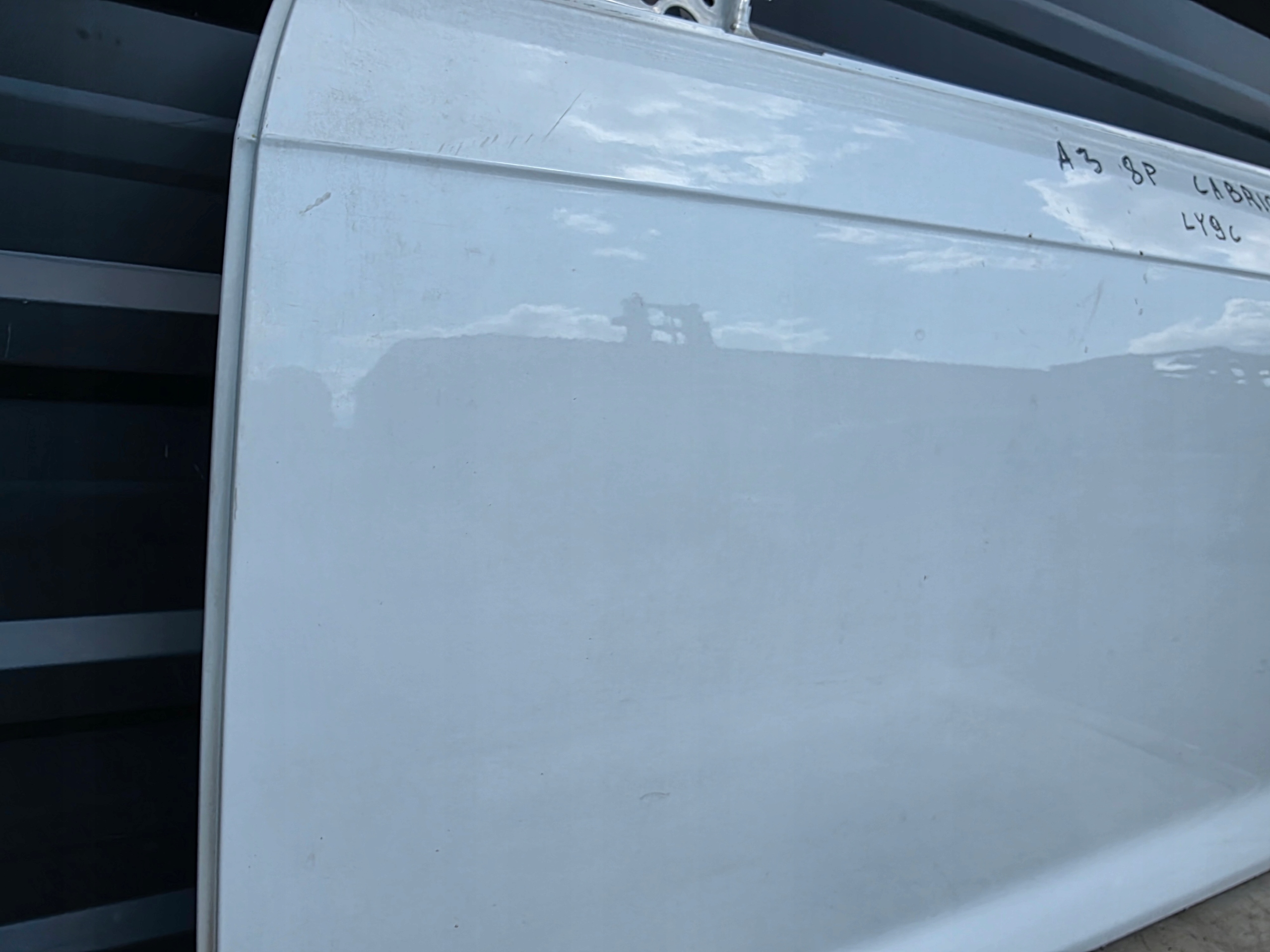 door left front AUDI A3 8P CABRIO LY9C !!!