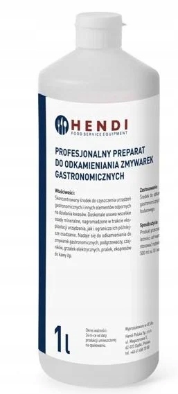 Płyn do odkamieniania w zmywarkach 1 L