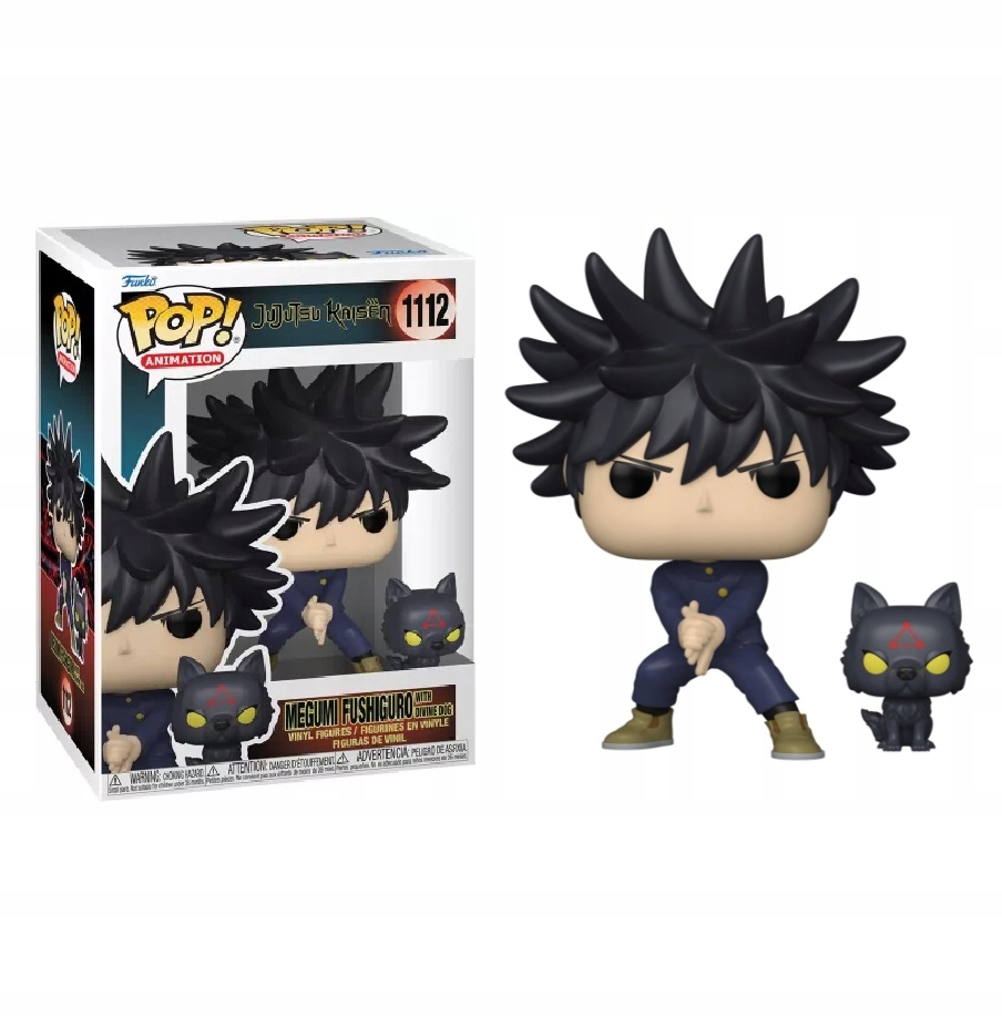 Funko Pop! Jujutsu Kaisen 1112 Megumi w/Dogs