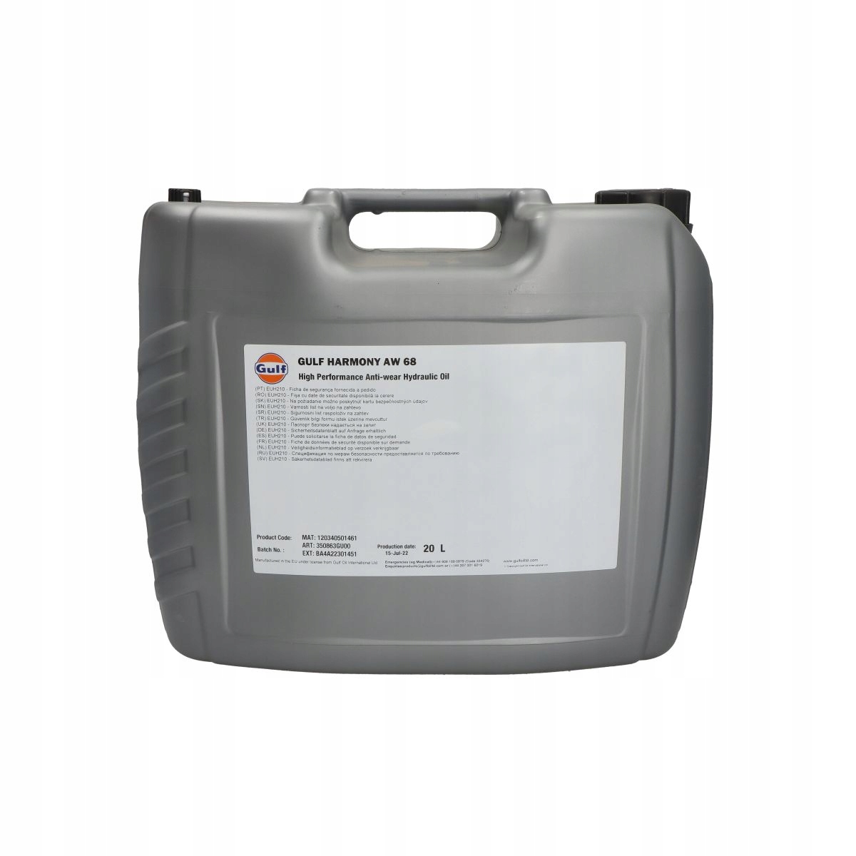 Gulf Harmony AW 68 20L
