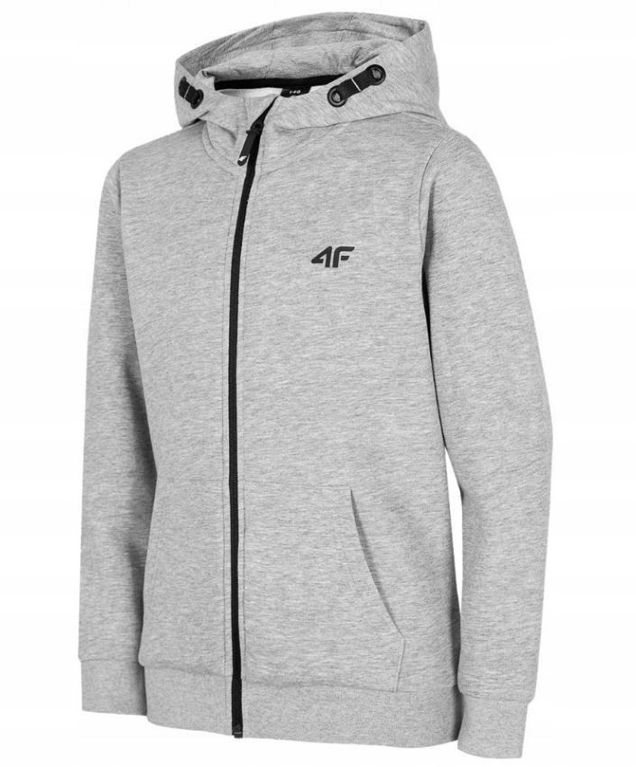 

Chłopięca bluza dresowa rozpinana 4F JBLM00 128
