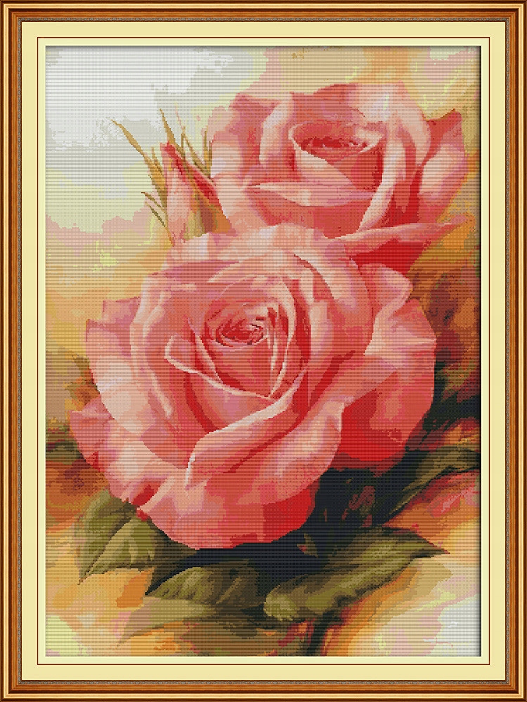 Kanva s potiskem- kanva, mulina, sada