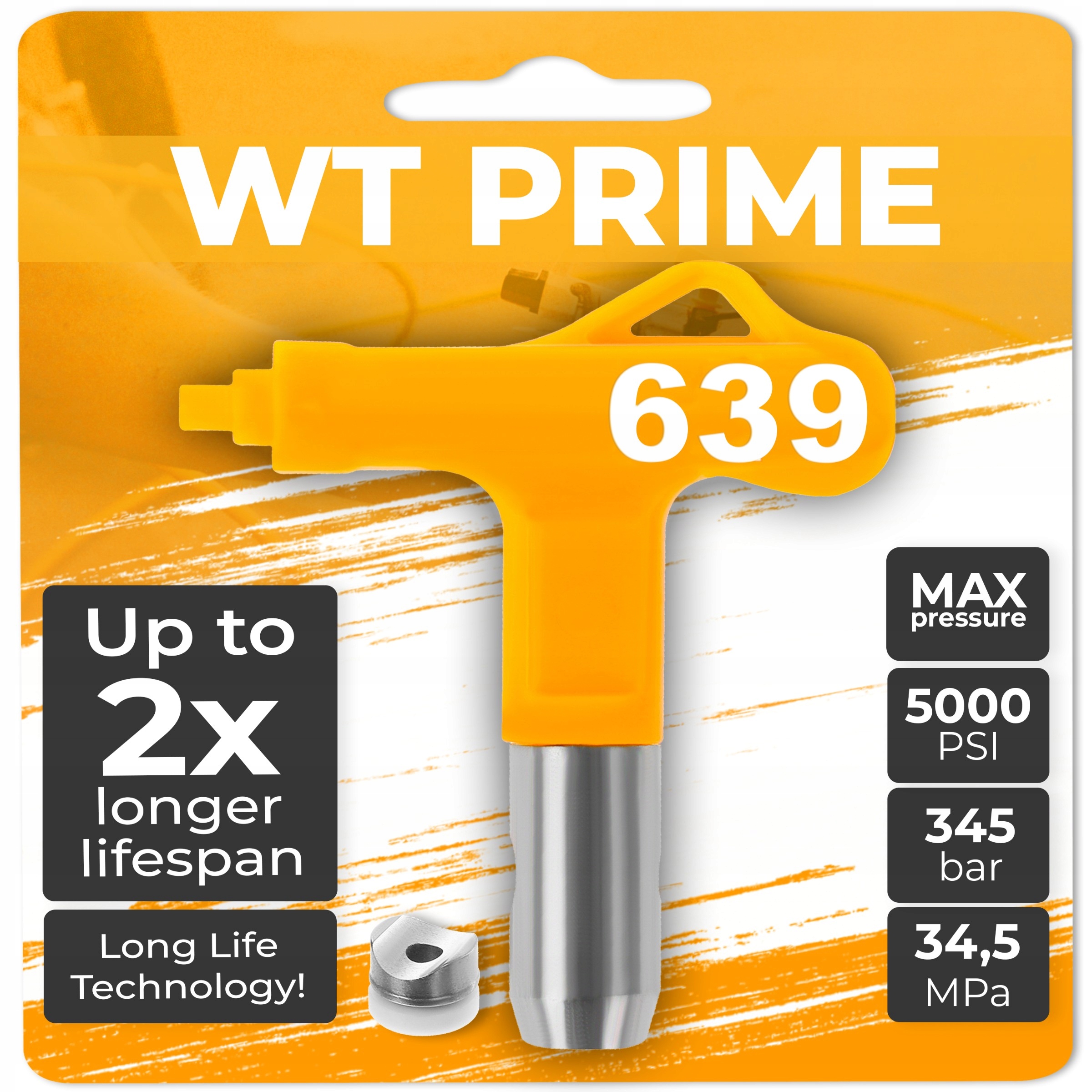 Vysokotlaková tryska Wt Prime 639 Hydrodynamický malířský agregát