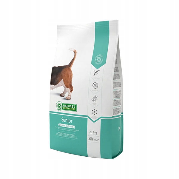 Levně Nature’s Protection Senior Krmivo Pro Starší Psy Všech Plemen 4 kg