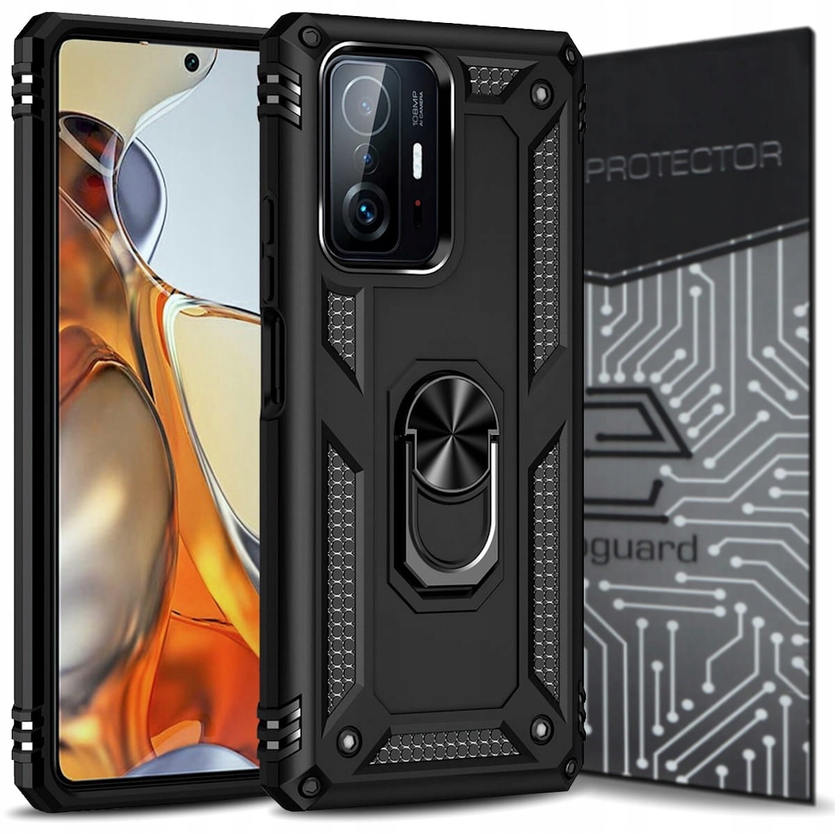 

Case Etui Pancerne+szkło do Xiaomi 11T 11T Pro