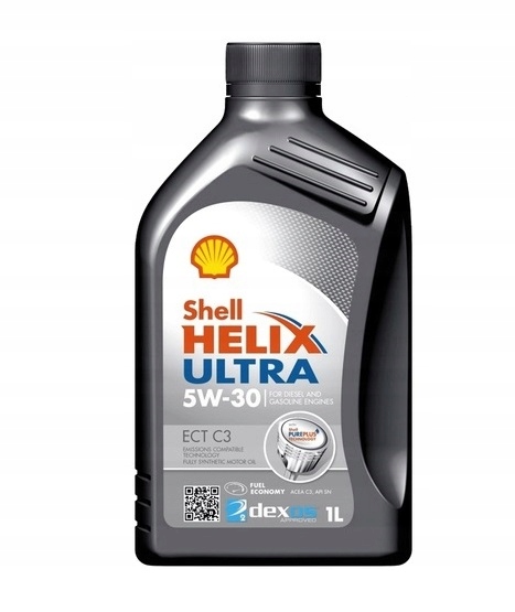 Olej silnikowy Shell Helix Ultra ECT C3 6L 5W-30 Pojemność opakowania 4 l