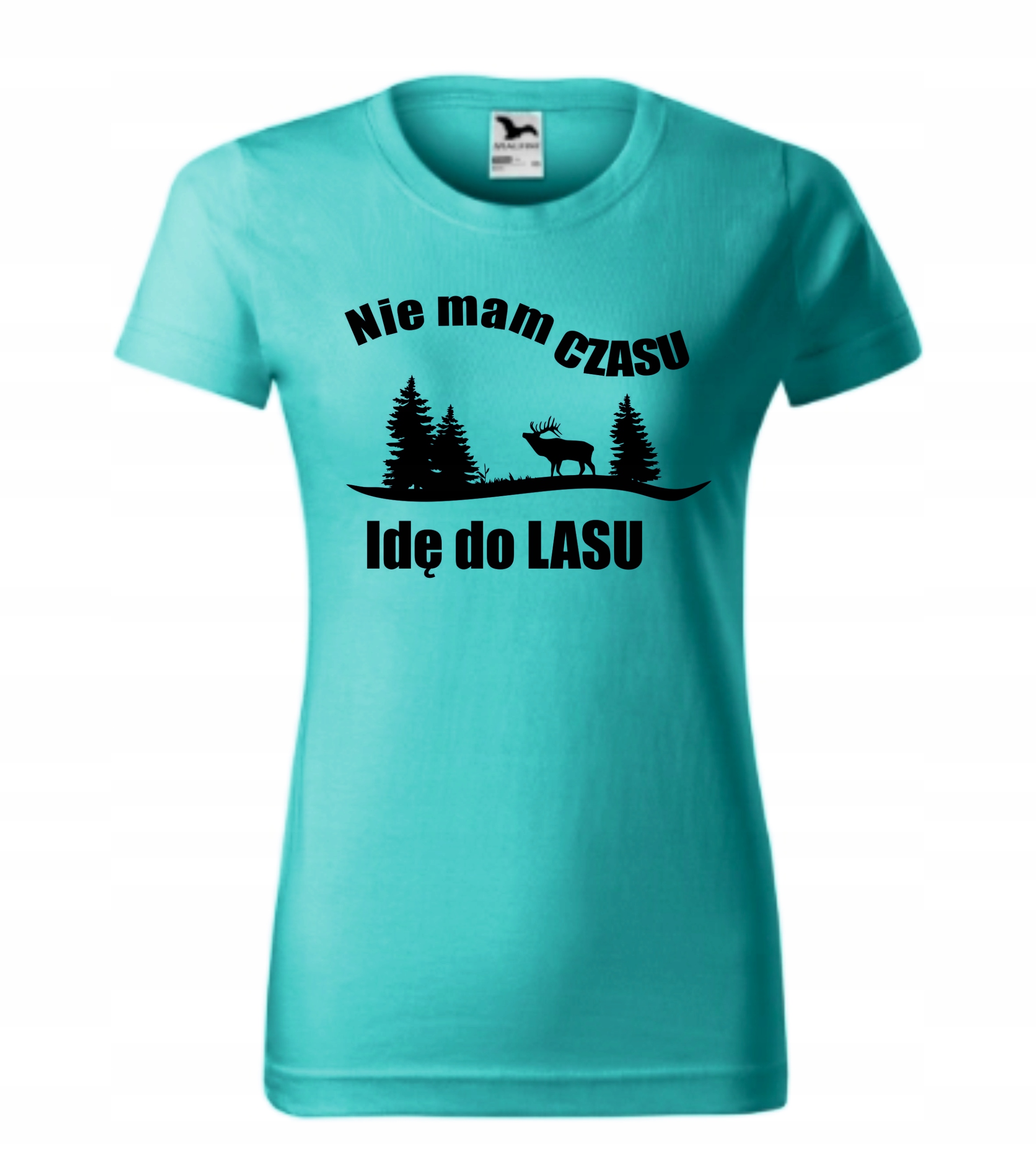 

Koszulka nie mam czasu idę do lasu prezent