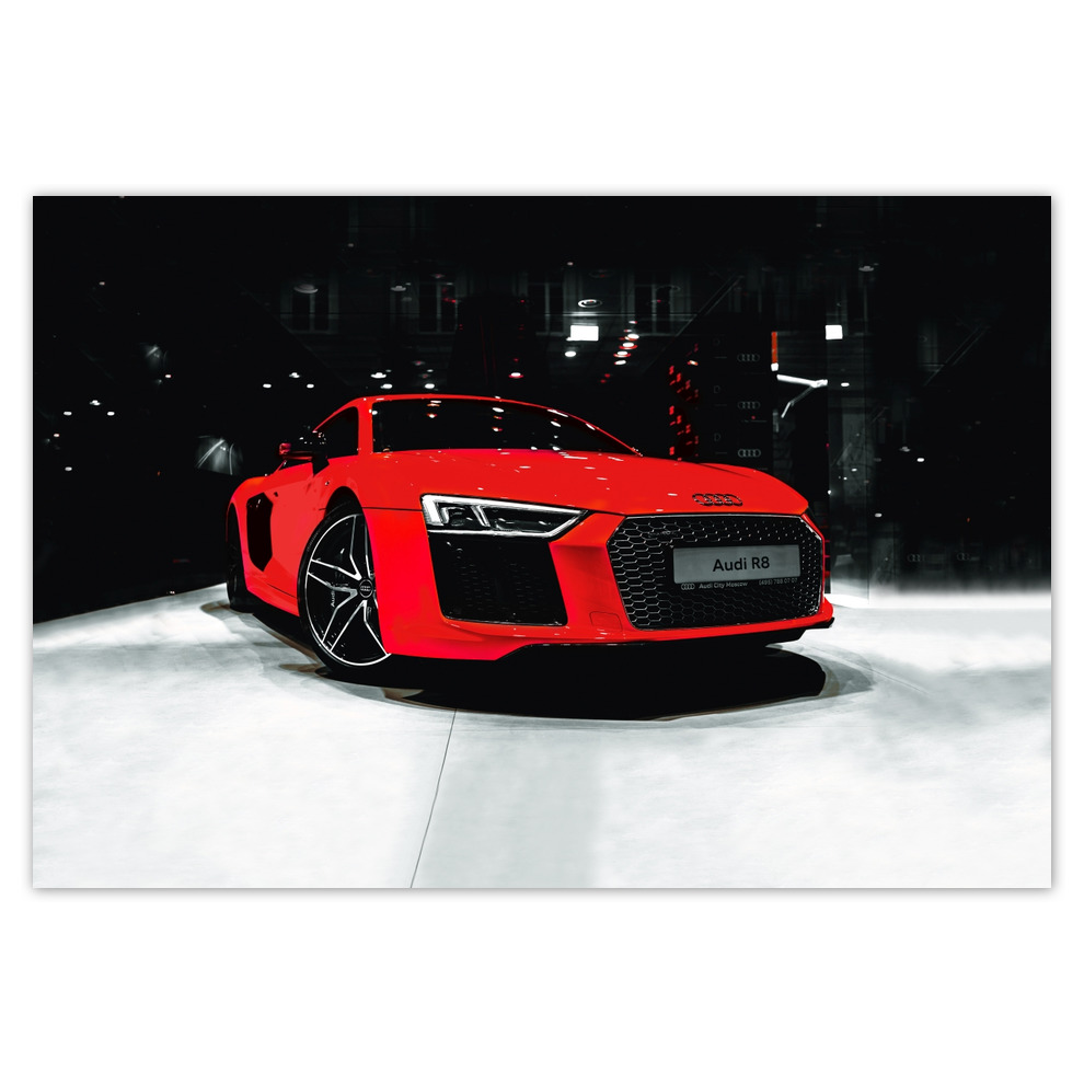

Fototapety flizelina 152x104 Czerwone Audi R8