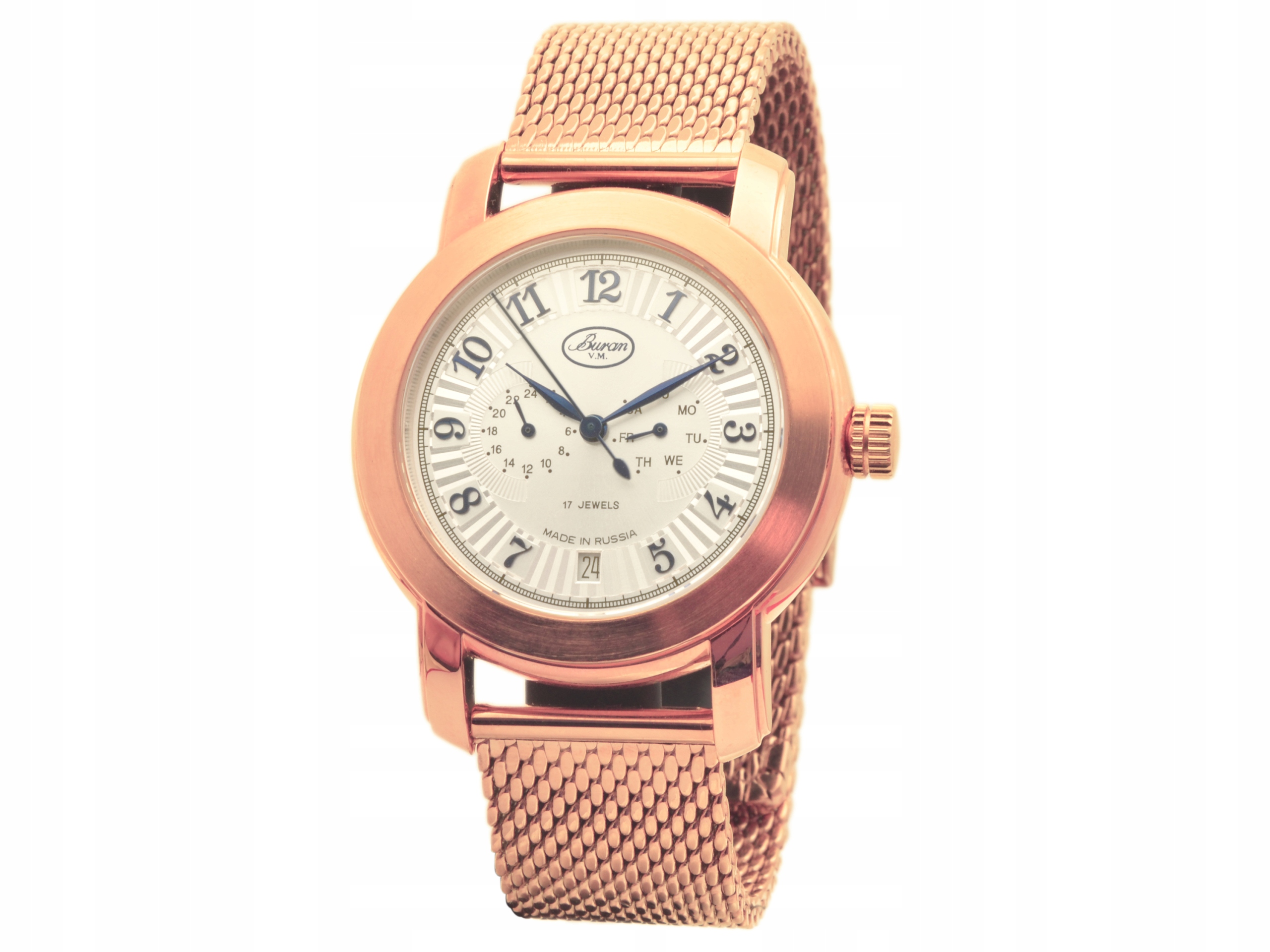 Mechanické Hodinky Poljot Buran 26669 Rose Gold Limited