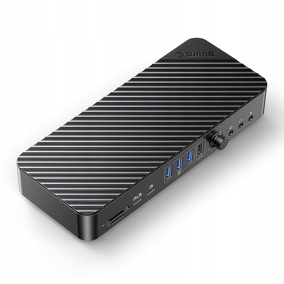 Orico Dokovací stanice Usb-c 10Gbps 2xDP 4K, Hdmi 4K, Pd 60W, 5xUSB-A Sd Aux
