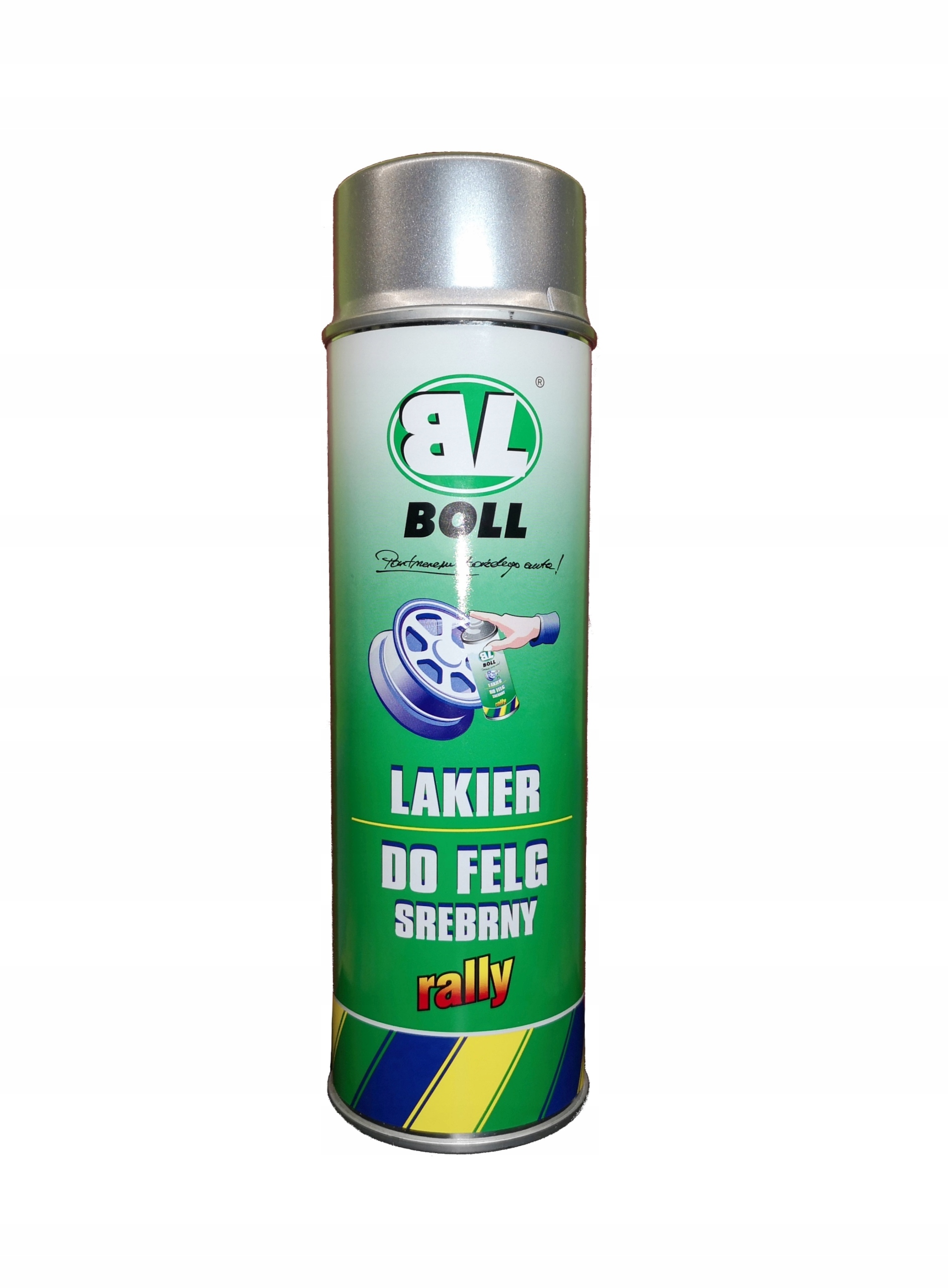 

Srebrny Lakier Farba Do Felg Samochodowych 500ML