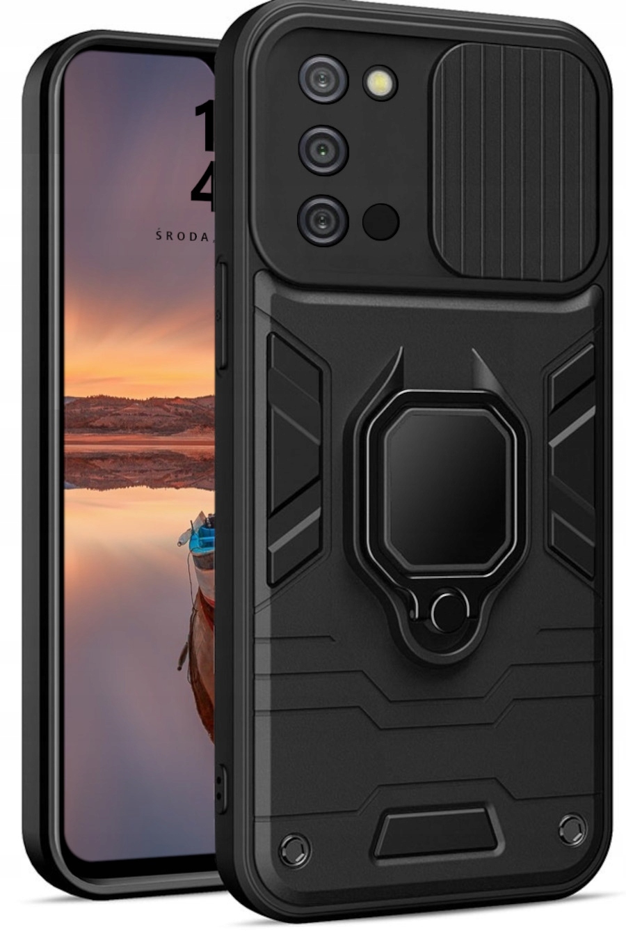 

Etui Pancerne Case Do Samsung A02S Szkło