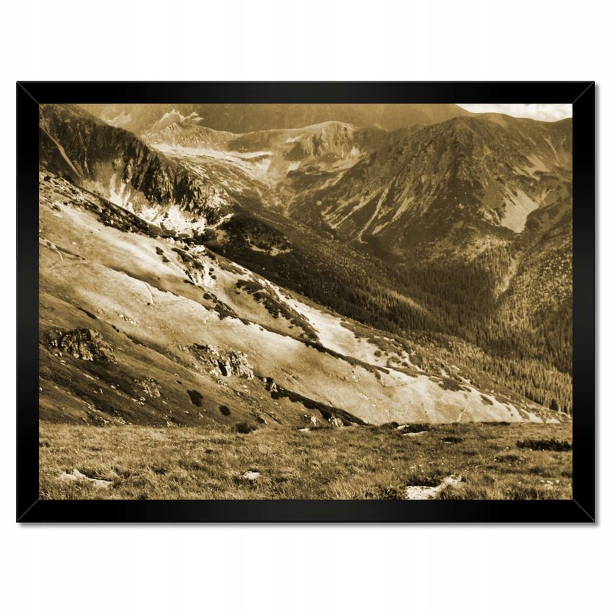 Plakáty v rámu 40x30 Tatry Polské hory Pohled