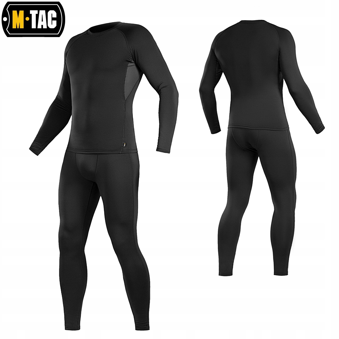 BIELIZNA TERMOAKTYWNA TERMICZNA THERMOLINE KOMPLET M-TAC CZARNA M Numer katalogowy producenta 70001002-M