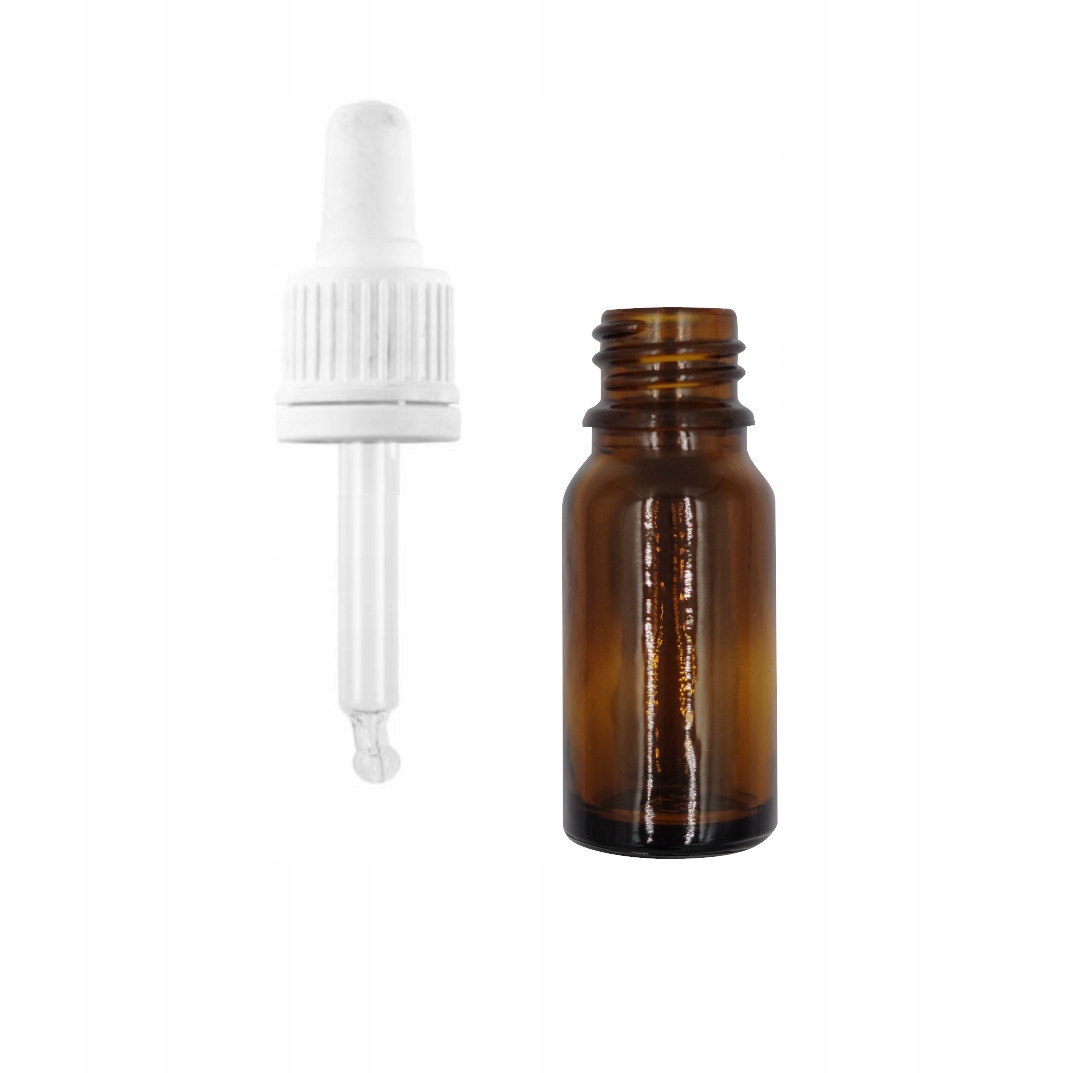 

Butelka Szklana 15ml Z Pipetą Białą Zakraplaczem