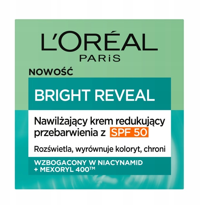 Bright Reveal hydratační krém redukující pigmentové skvrny s SPF50 50 ml