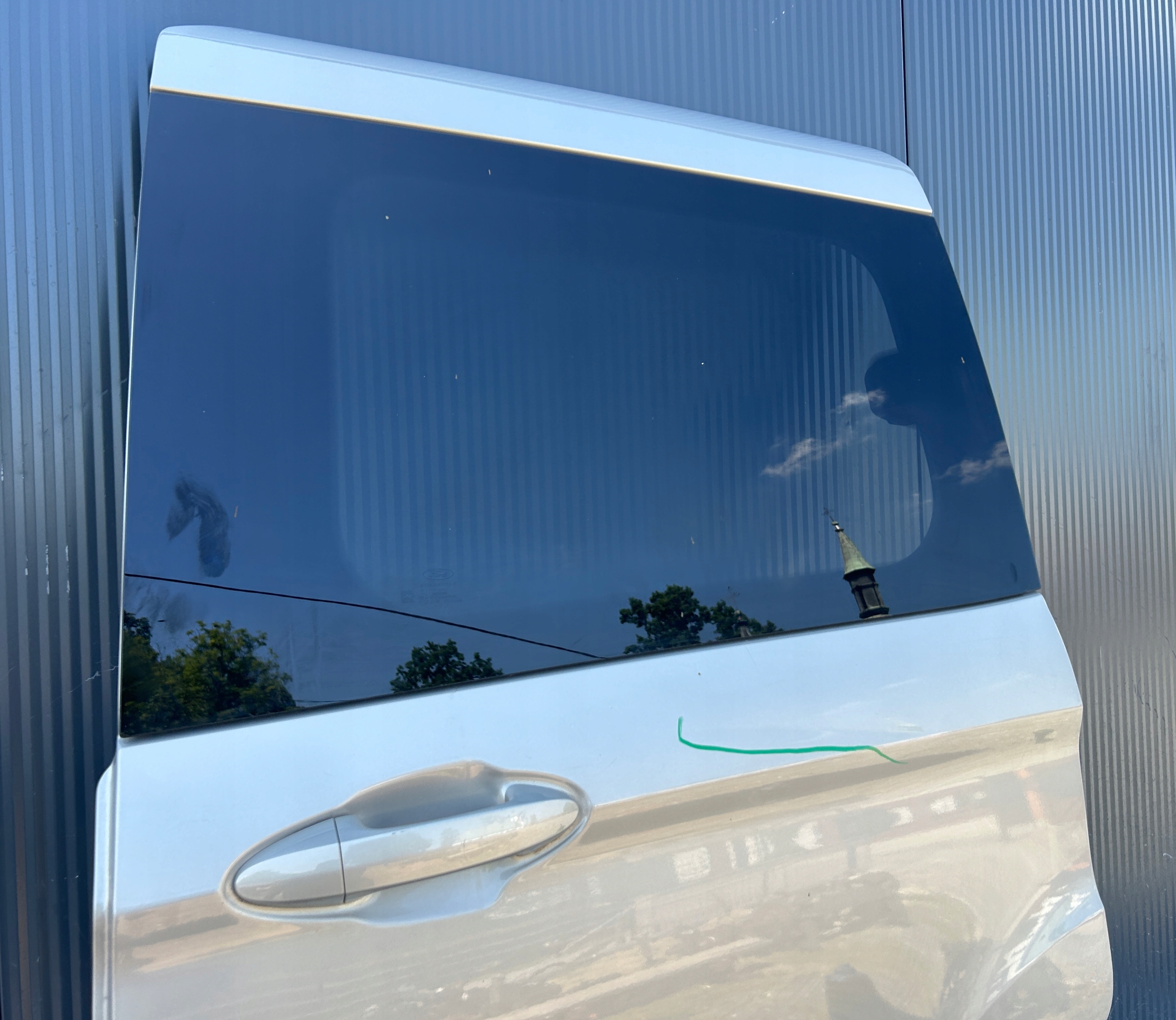 door left rear part sliding FORD TOURNEO COURIER MK1 14- TECTONIC SILVER DKFC