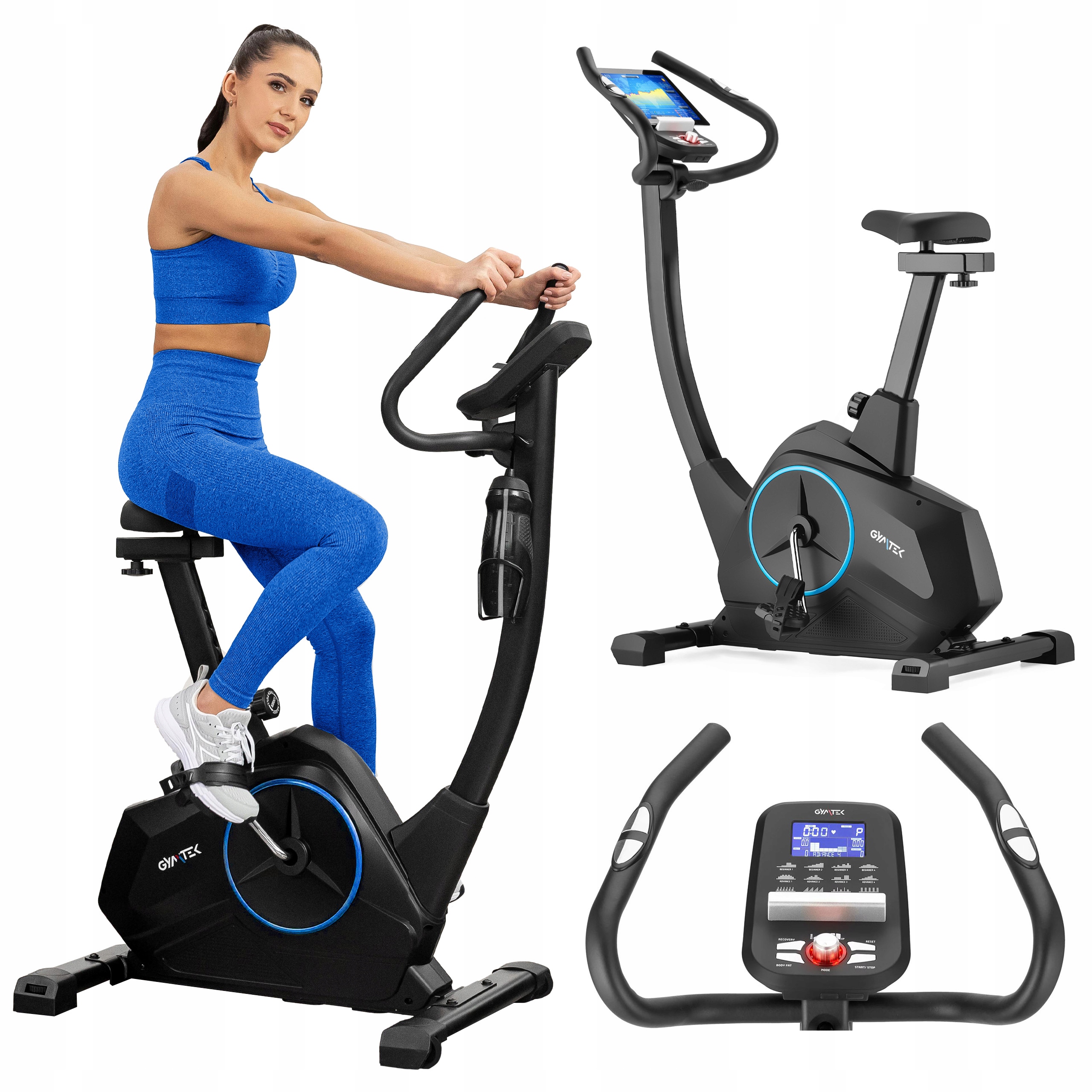 Rower Magnetyczny Stacjonarny Treningowy Do Ćwiczeń Fitness XB4000 Gymtek