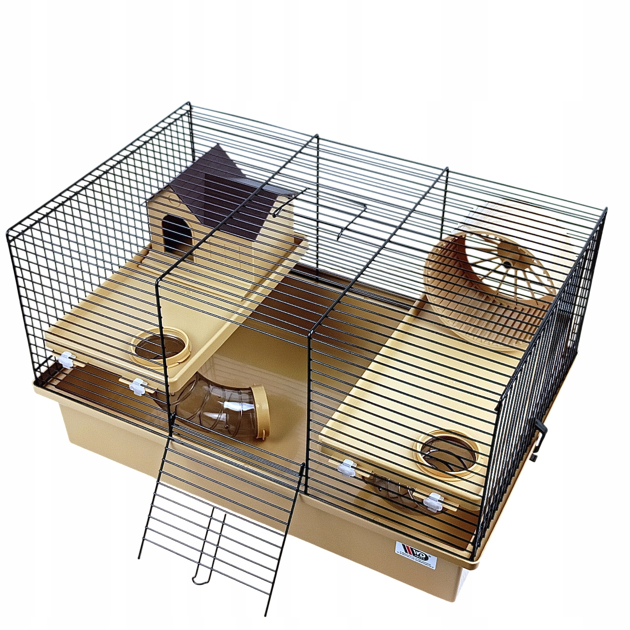 Klatka dla Chomika gryzoni Myszki Szczura Tunel domek Piętra Polska Jakość