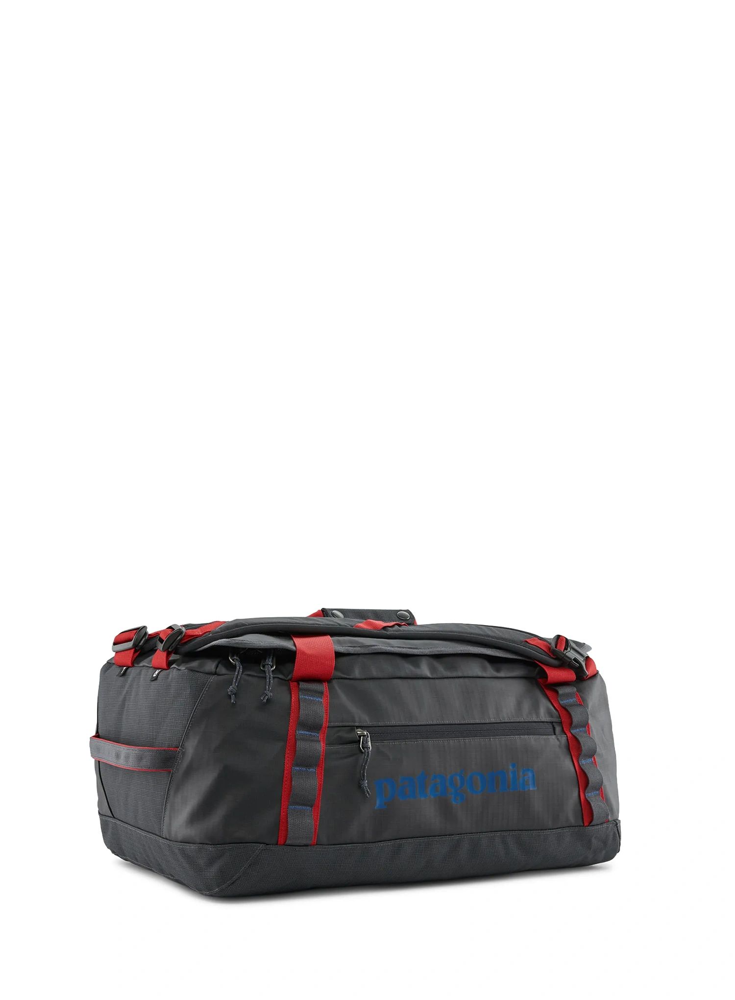 Taška Patagonia Black Hole Duffel 40L smolder blue/amanita red