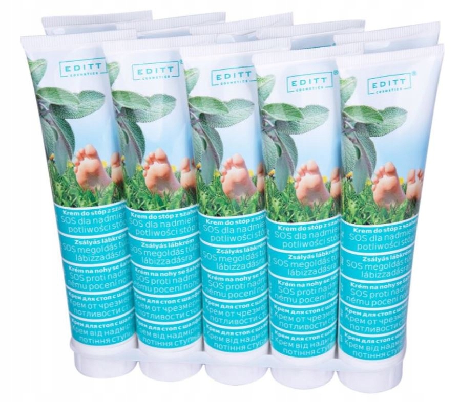Editt 125 ml krem do stóp na nadmierną potliwość