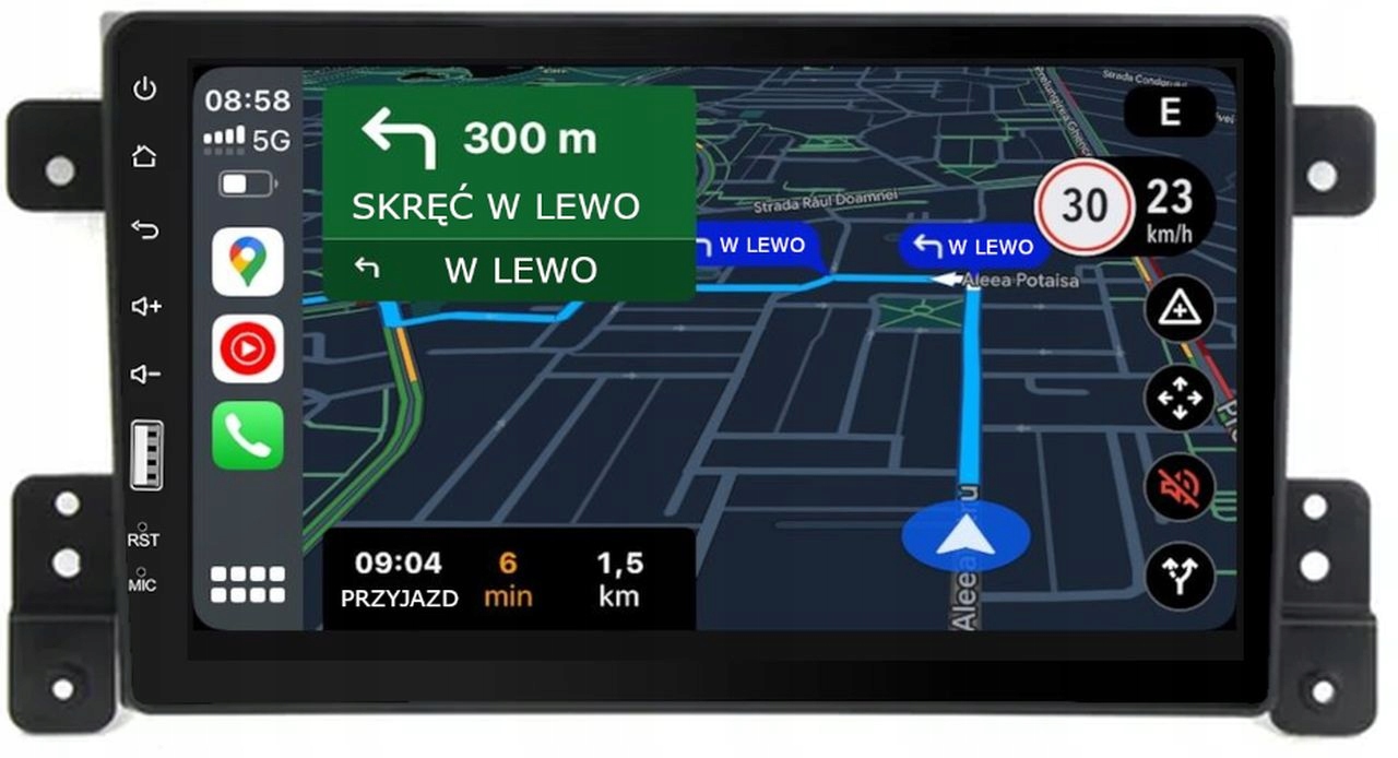 Rádio Suzuki Grand Vitara 2005-2014 Android-auto Carplay Usb MP3 Bluetooth